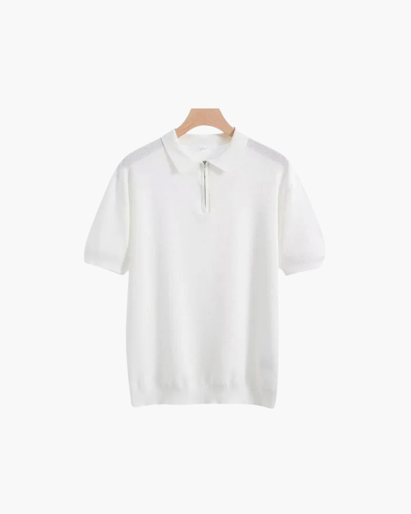 Polo en Soie Prestigio (Anti-Rides)