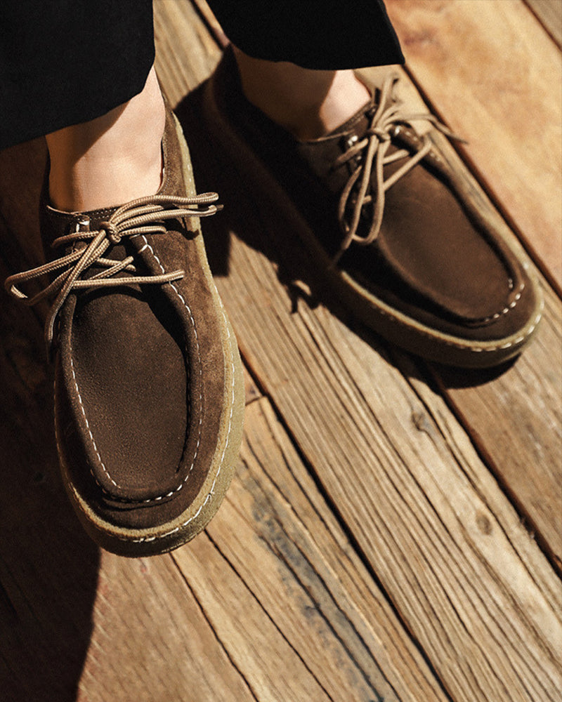 Chaussures de ville en daim