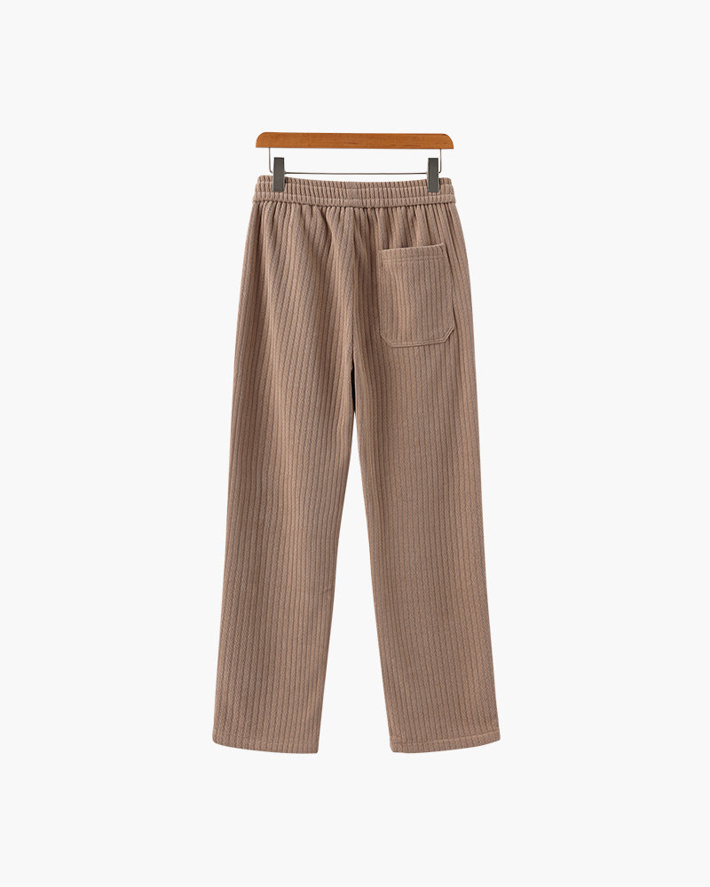 Pantalon Roman en Velours
