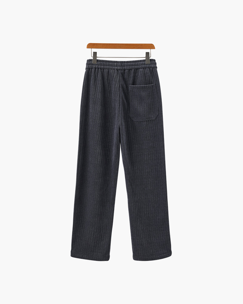Pantalon Roman en Velours