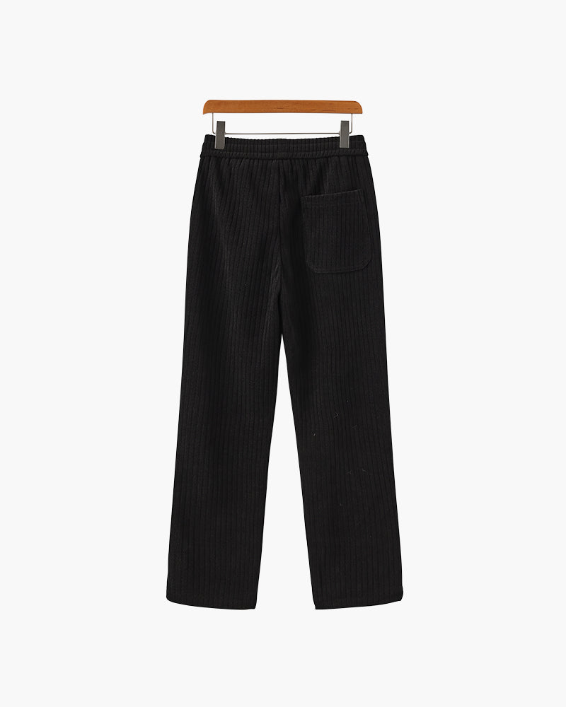 Pantalon Roman en Velours