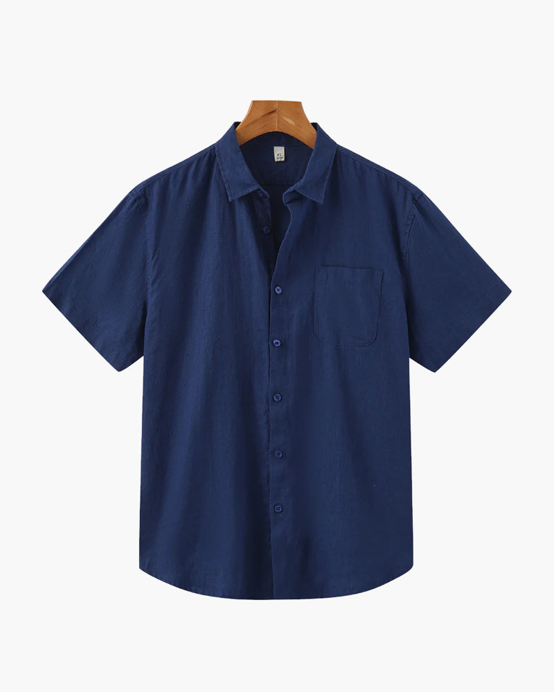 Chemise en lin Cape Town (manches courtes)