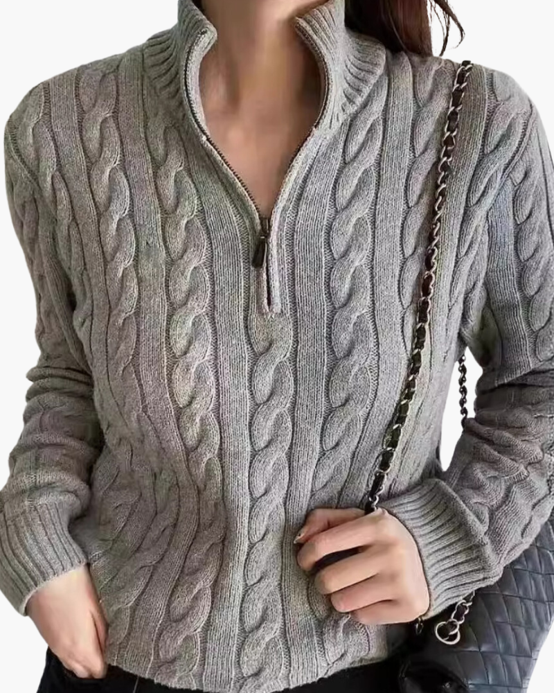 Pull Verbier demi-zippé
