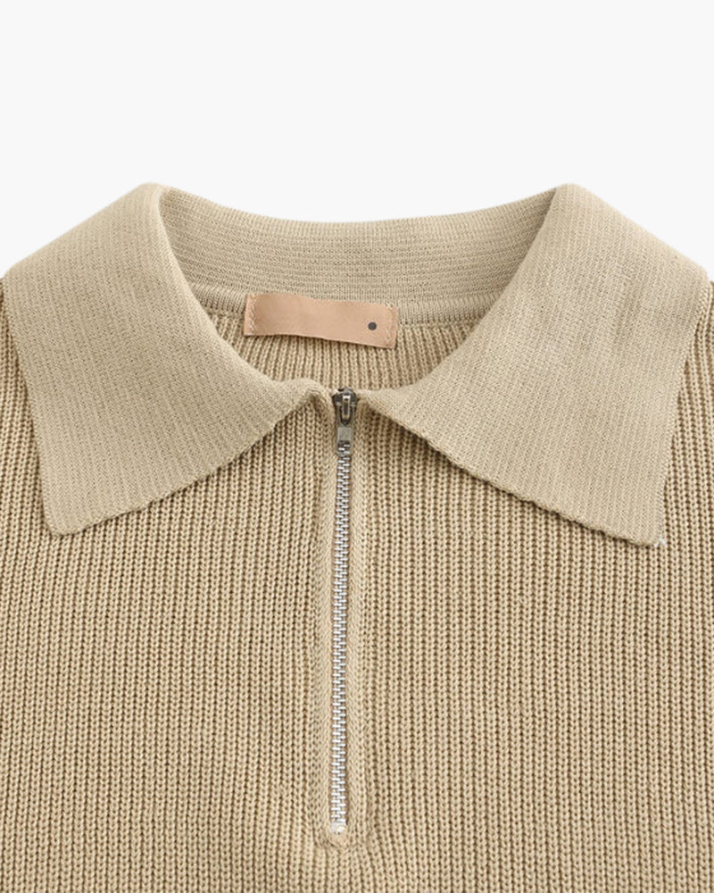 Pull demi-zippé Cesare