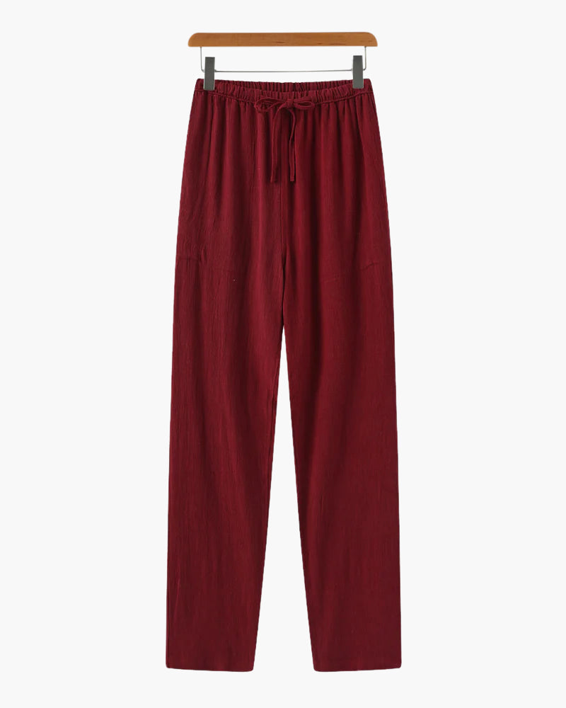 Pantalon en Lin Marrakech (Coupe Oversize)