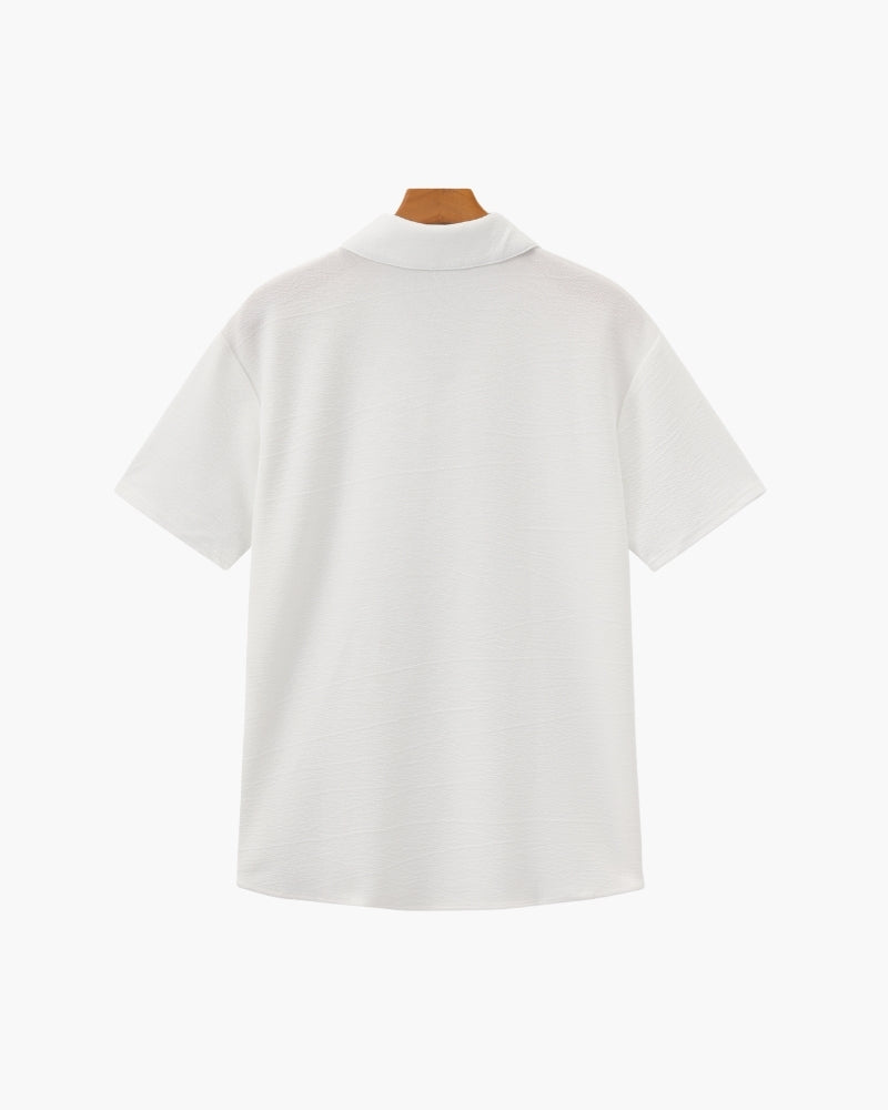 Ensemble polo et pantalon en coton