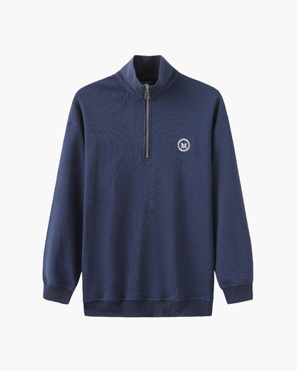 Pull Miami demi-zippé en coton