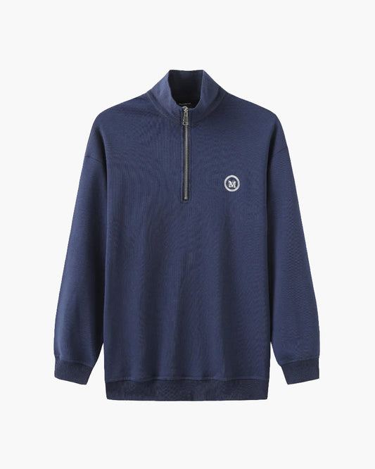 Pull Miami demi-zippé en coton
