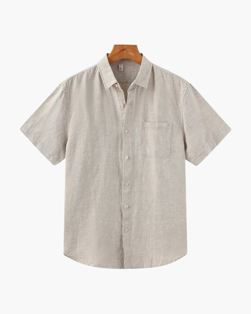 Chemise en lin Cape Town (manches courtes)