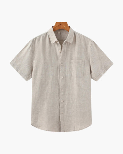 Chemise en lin Cape Town (manches courtes)