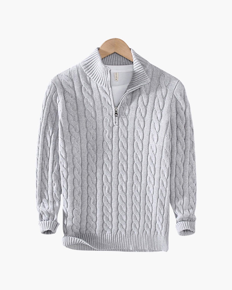 Pull Verbier demi-zippé