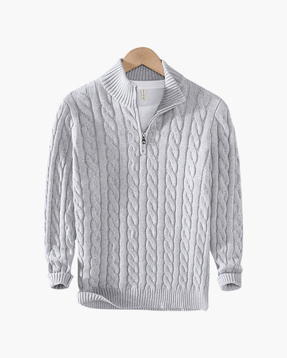 Pull Verbier demi-zippé