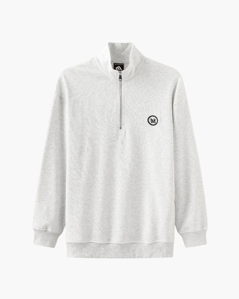 Pull Miami demi-zippé en coton