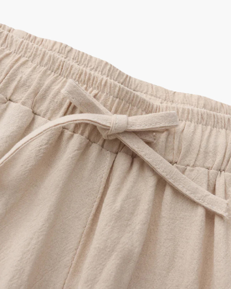 Pantalon en lin Zanzibar (coupe droite)