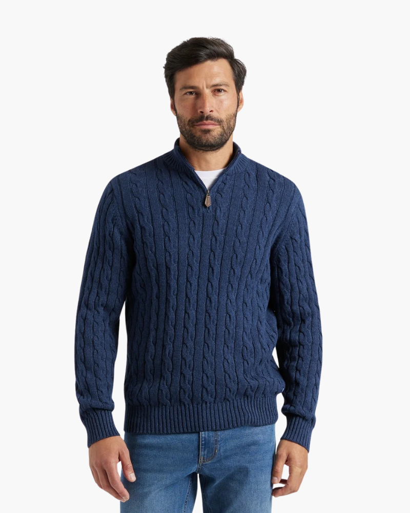 Pull Verbier demi-zippé