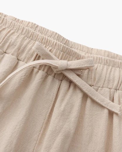 Pantalon en lin Zanzibar (coupe droite)
