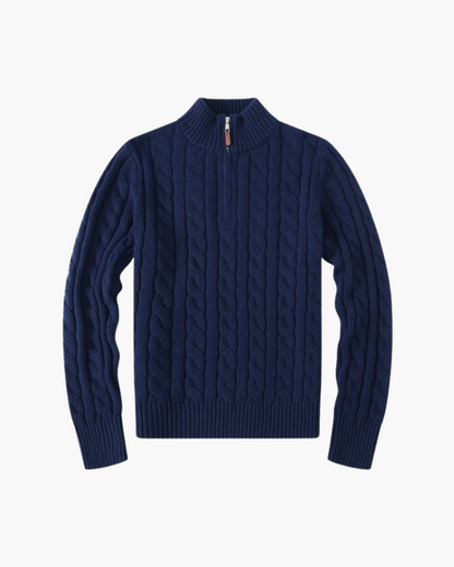 Pull Verbier demi-zippé