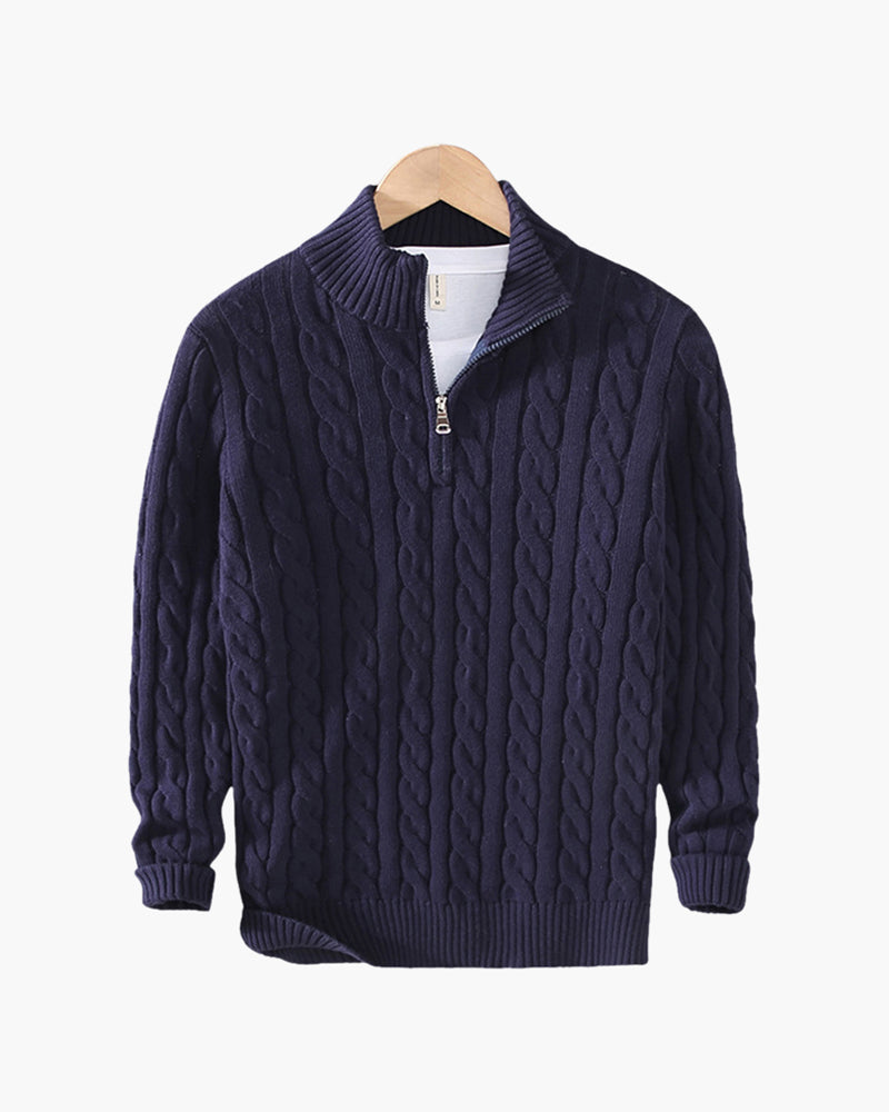 Pull Verbier demi-zippé
