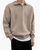 Pull en laine a col boutonné