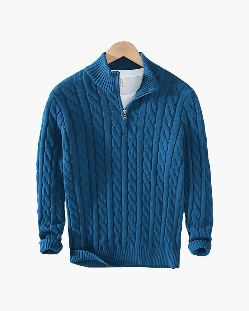 Pull Verbier demi-zippé