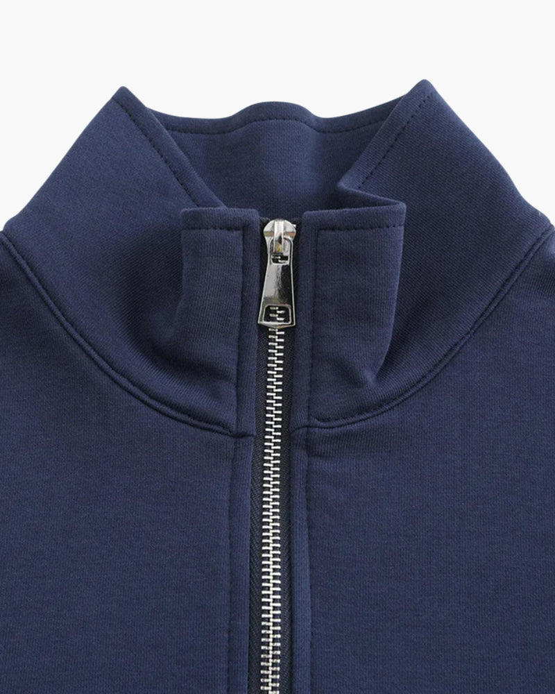 Pull Miami demi-zippé en coton