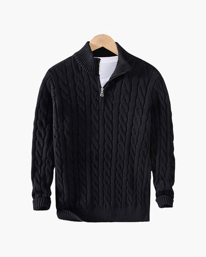 Pull Verbier demi-zippé
