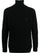 Cashmere and wool cable knit turtleneck