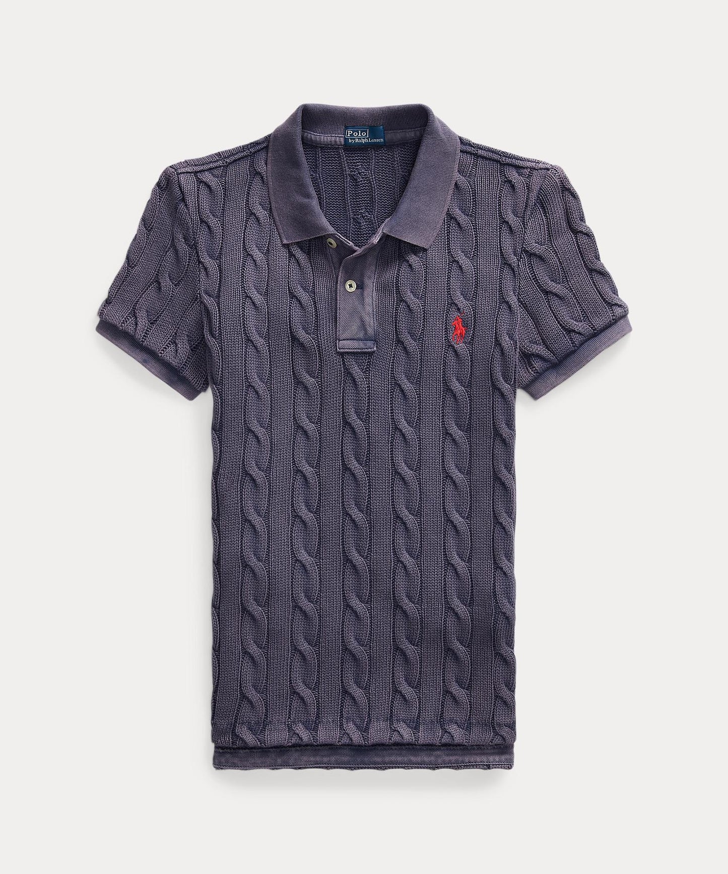 Polo Ralph Lauren Cable Knit Polo Shirt