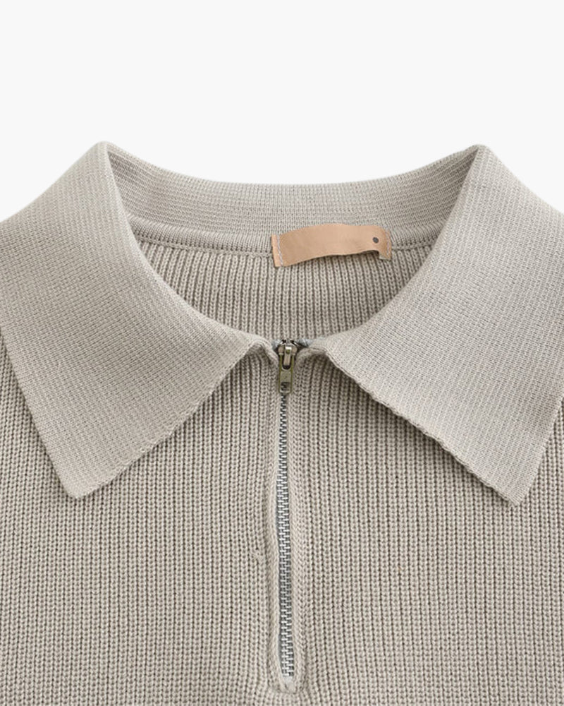 Pull demi-zippé Cesare