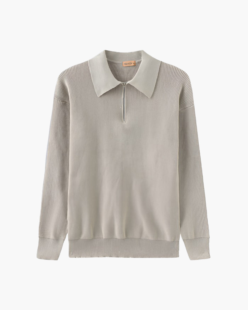 Pull demi-zippé Cesare