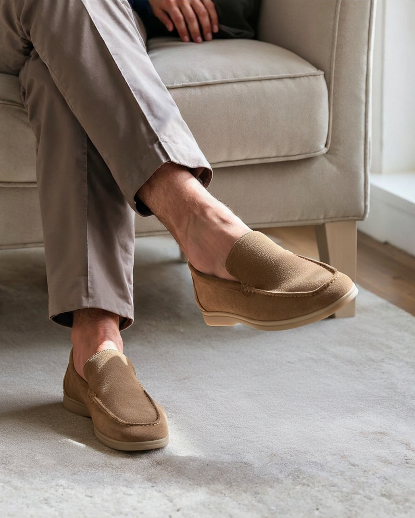 Mocassins en daim Old Money