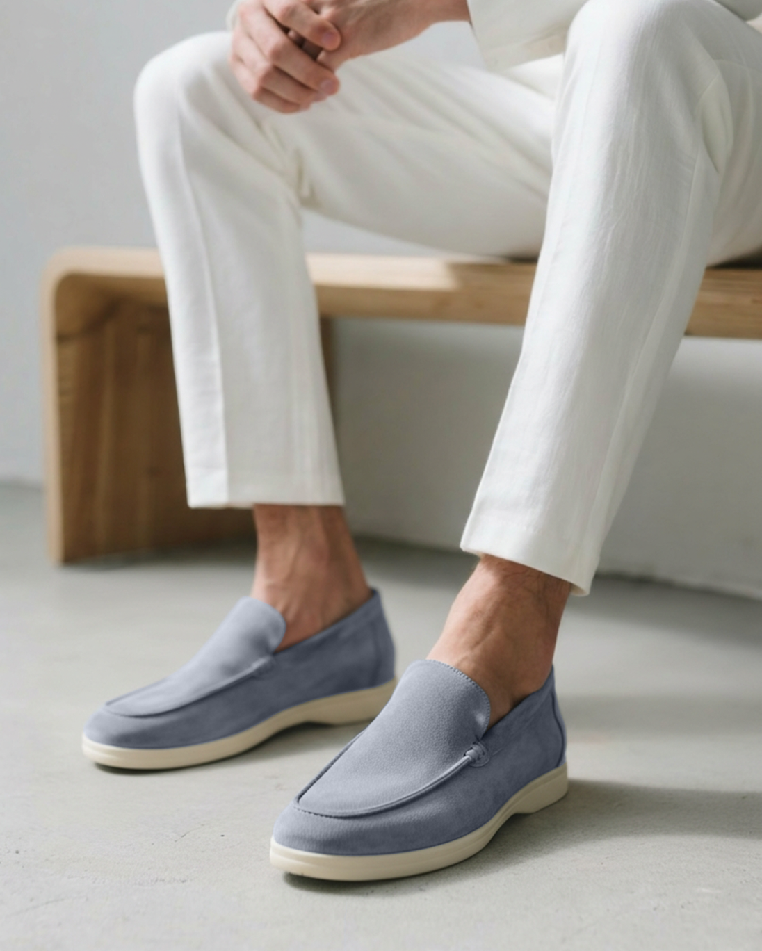 Mocassins en daim Old Money