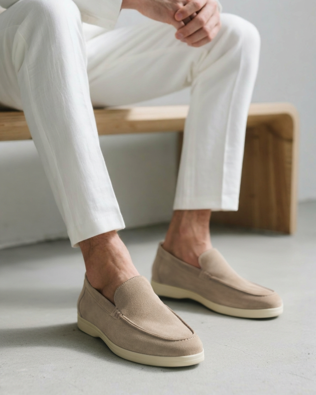 Mocassins en daim Old Money